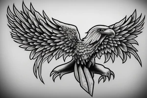 eagle tattoo idea