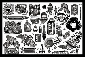 Rocket fuel tattoo idea