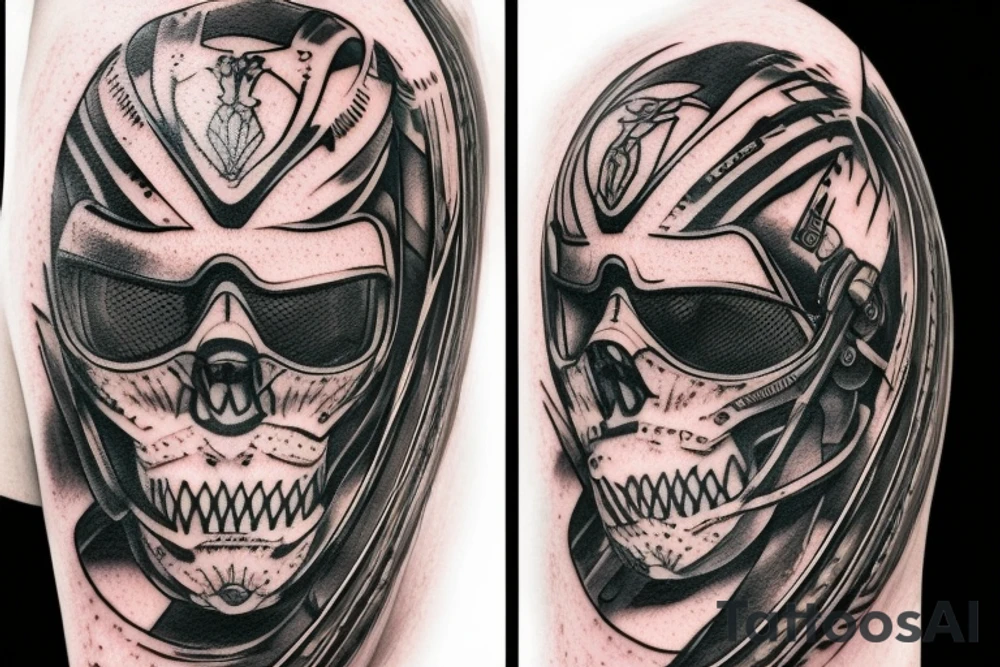 Dirtbike tattoo idea