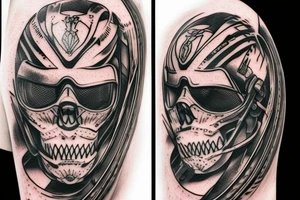 Dirtbike tattoo idea
