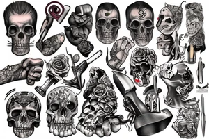 Hammer tattoo idea