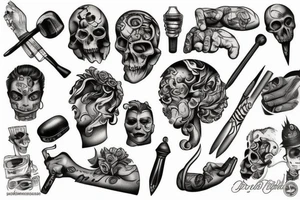 Hammer tattoo idea