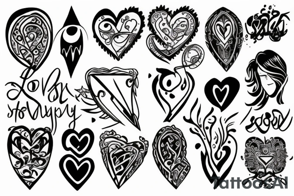 sexy love hopeful mystical tattoo idea