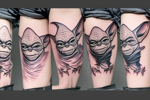 Evil Yoda tattoo idea