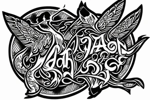 4JAH tattoo idea