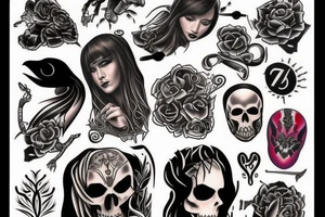 Blackwidow tattoo idea