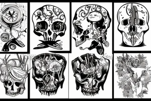 Lobotomy procedure tattoo idea