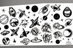 Space X tattoo idea