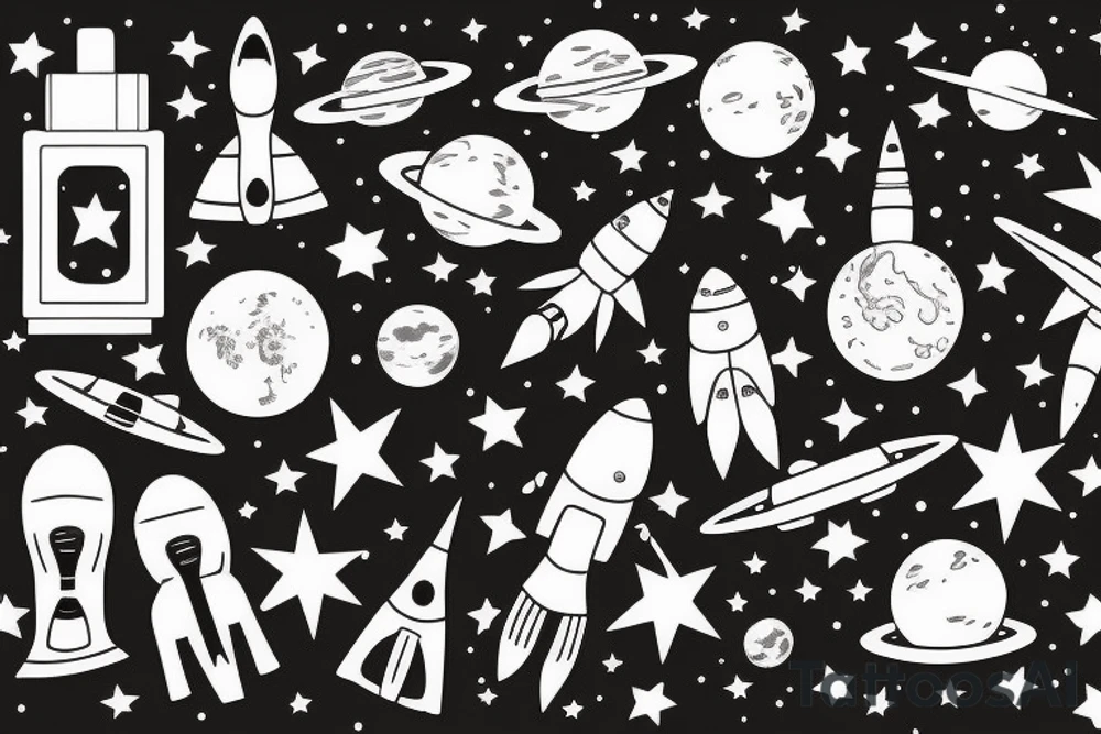 Space X tattoo idea