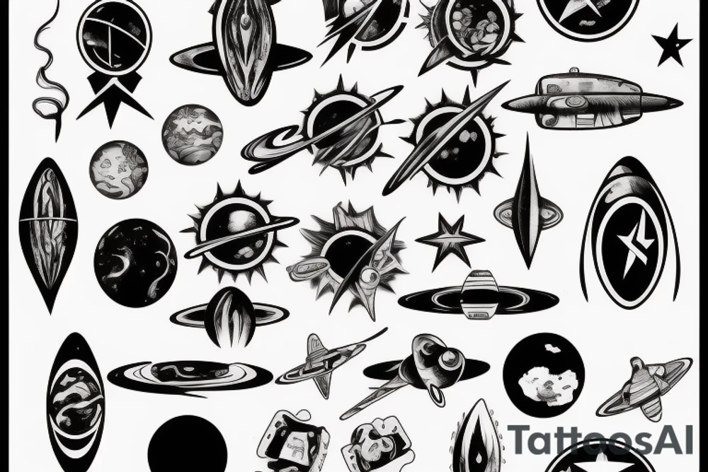 Space X tattoo idea