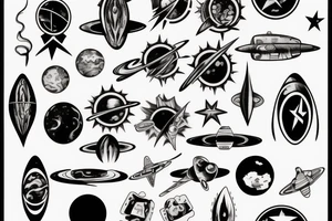 Space X tattoo idea