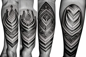 The names Falyn, Marisa and Brandon made into a wrist tattoo tattoo idea