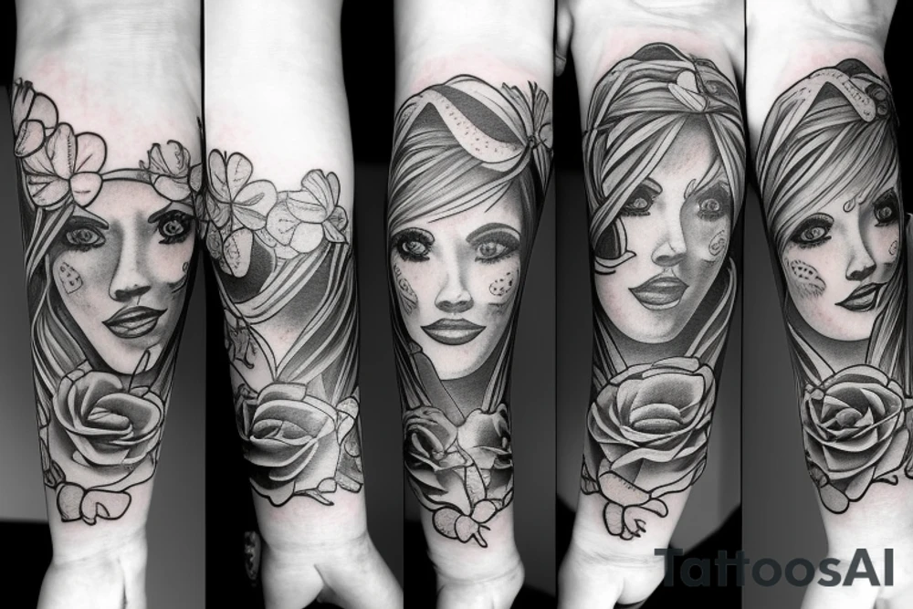 Falyn Marisa Brandon bracelet tattoo idea