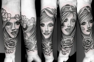 Falyn Marisa Brandon bracelet tattoo idea