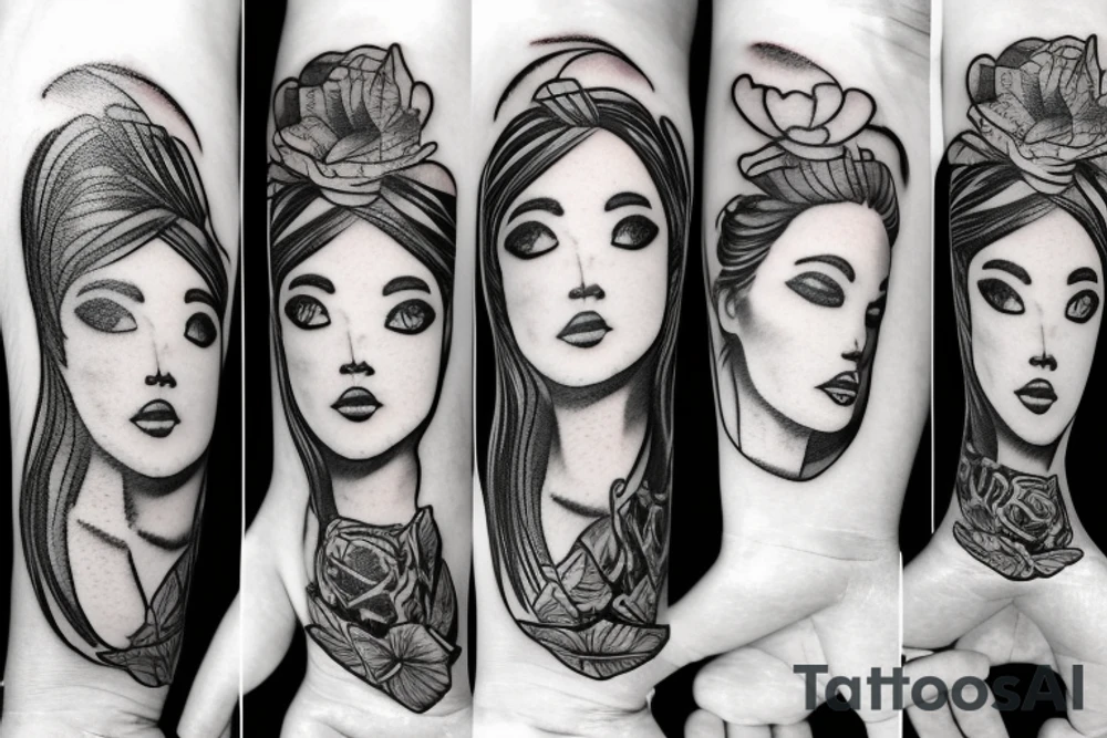 Falyn Marisa Brandon bracelet tattoo idea