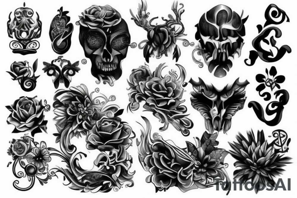 Unique, Creative tattoo idea