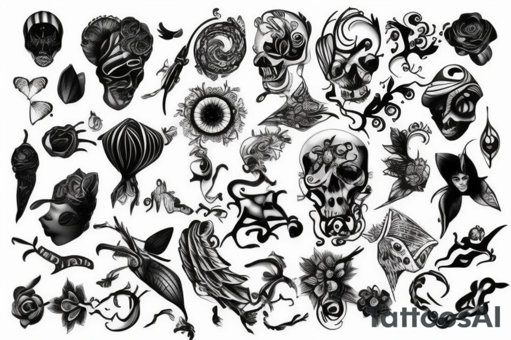 Unique, Creative tattoo idea