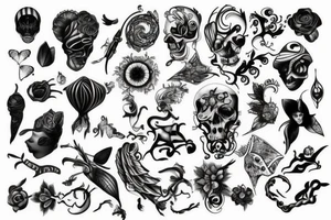 Unique, Creative tattoo idea