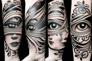 Eyes tattoo idea