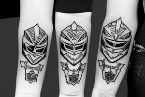 Green ranger power coin tattoo idea
