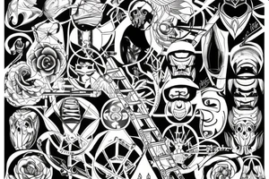 Ladders of Supremacy kework tattoo idea