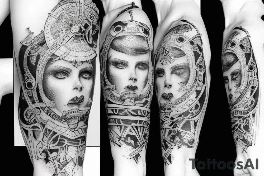 Ladders of Supremacy tattoo idea