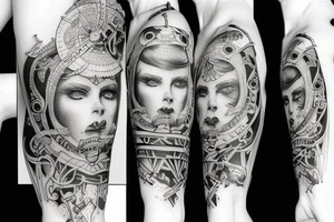 Ladders of Supremacy tattoo idea