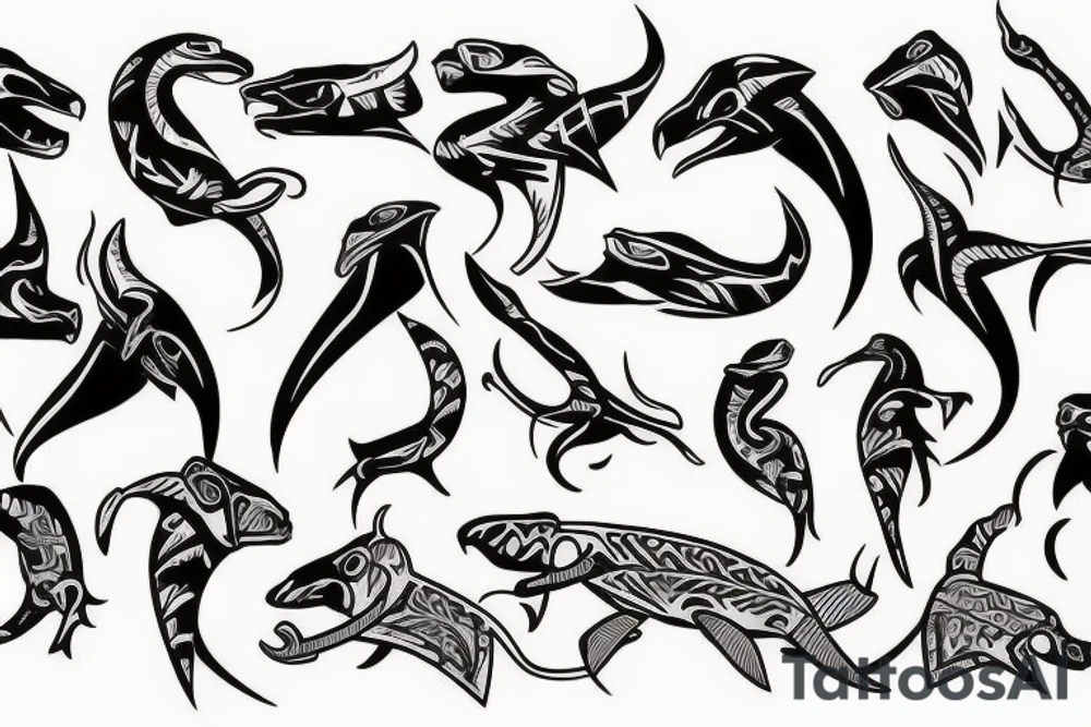 hammerhead tattoo idea