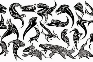 hammerhead tattoo idea