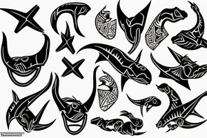 hammerhead tattoo idea
