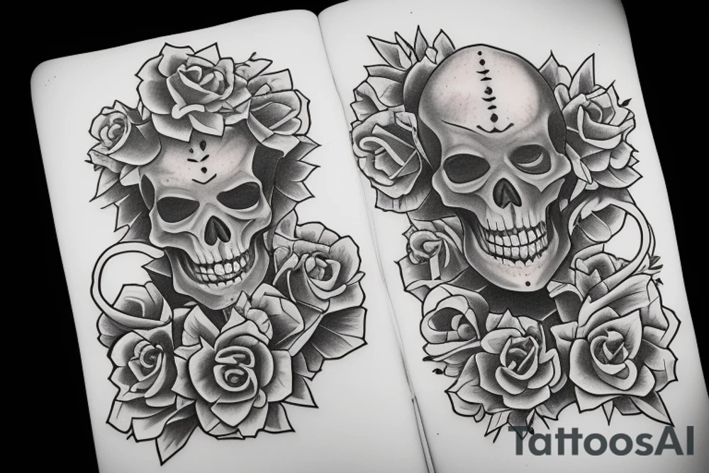 Coffee, Skeleton tattoo idea