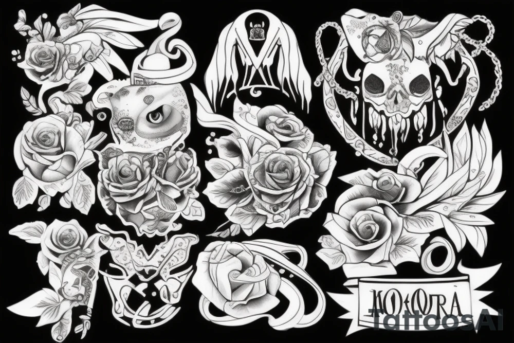 Мордочка самоедской лайки tattoo idea