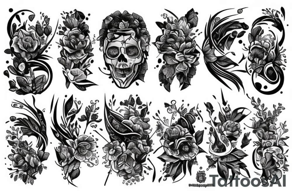 Милая собака tattoo idea