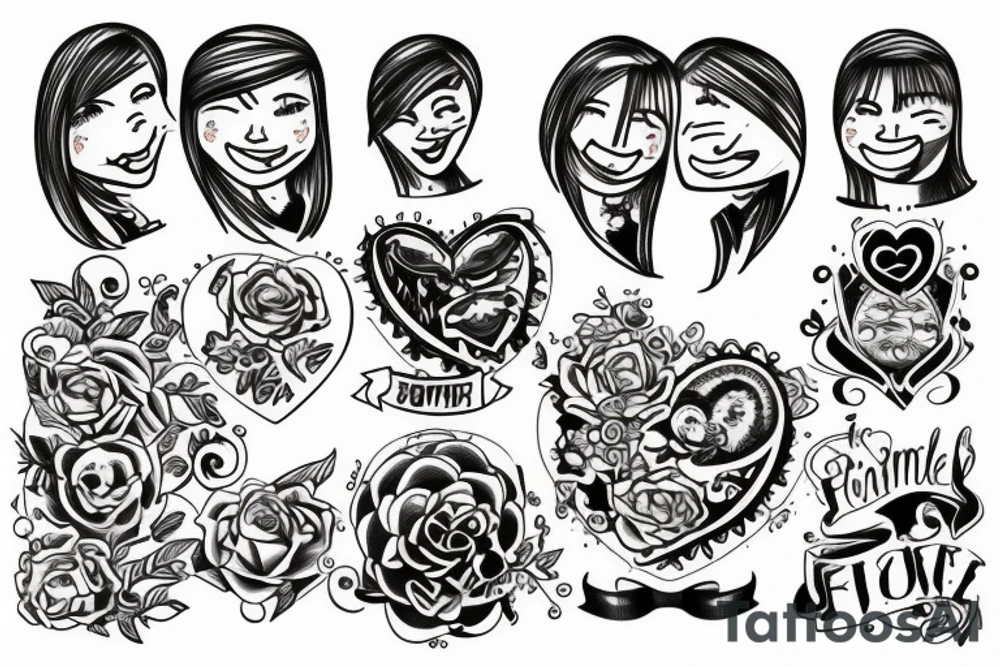 Cute Family Inspired Tattoo Picture Of Family tattoo idea