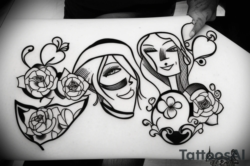 Cute Family Inspired Tattoo Picture Of Family tattoo idea