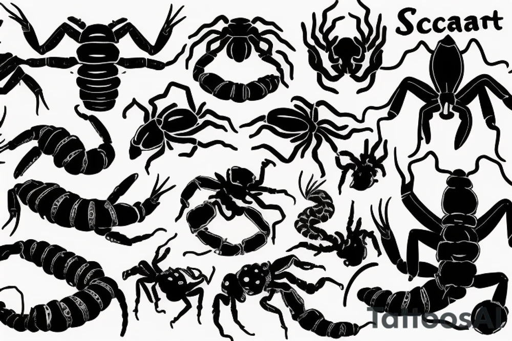 Scorpion forearm tattoo tattoo idea