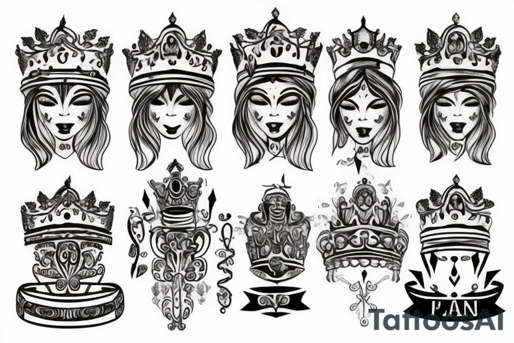 crown image for forearm tattoo tattoo idea