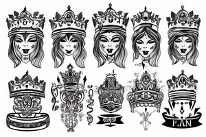 crown image for forearm tattoo tattoo idea