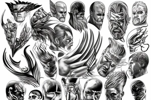 god of thunder tattoo idea