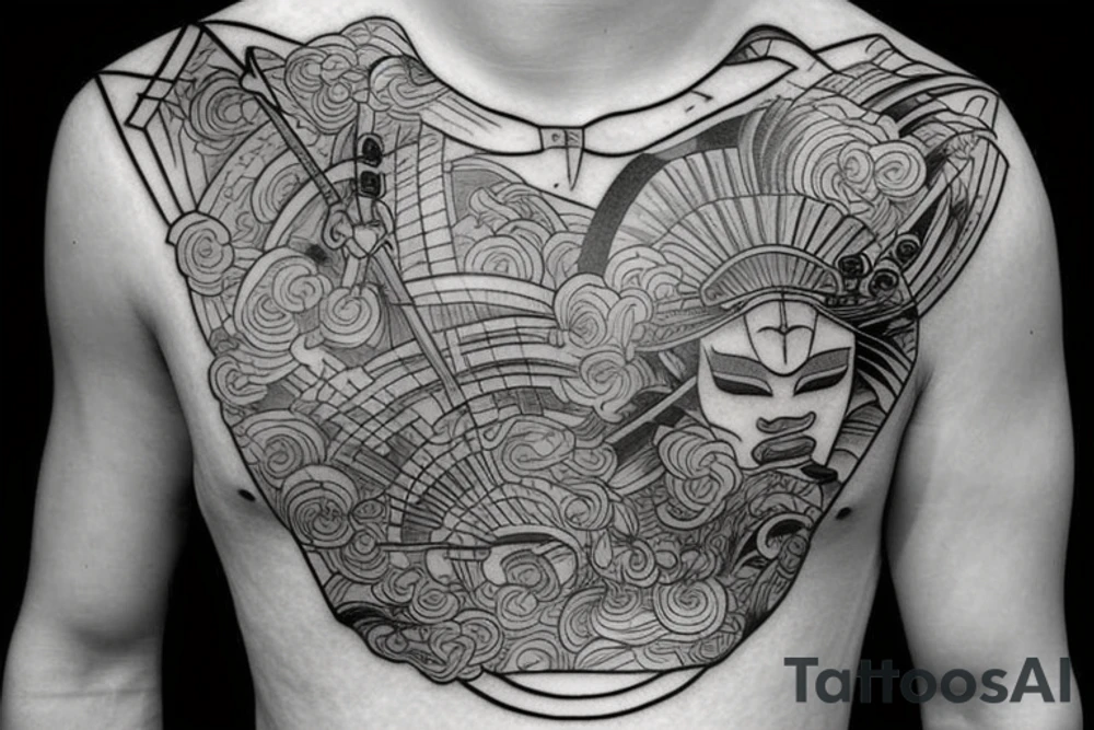 Samurai tattoo idea