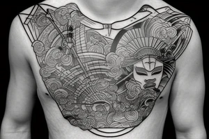 Samurai tattoo idea