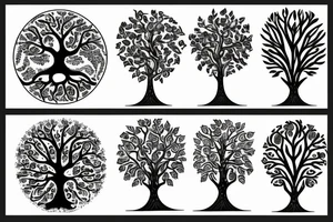 tree of life tattoo idea