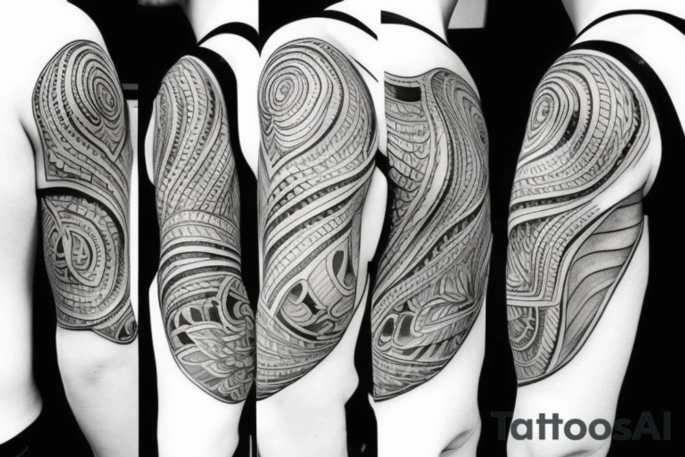 tricep tattoo tattoo idea