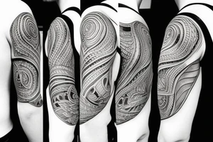 tricep tattoo tattoo idea
