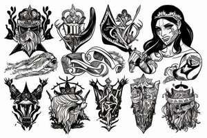 King slayer tattoo idea