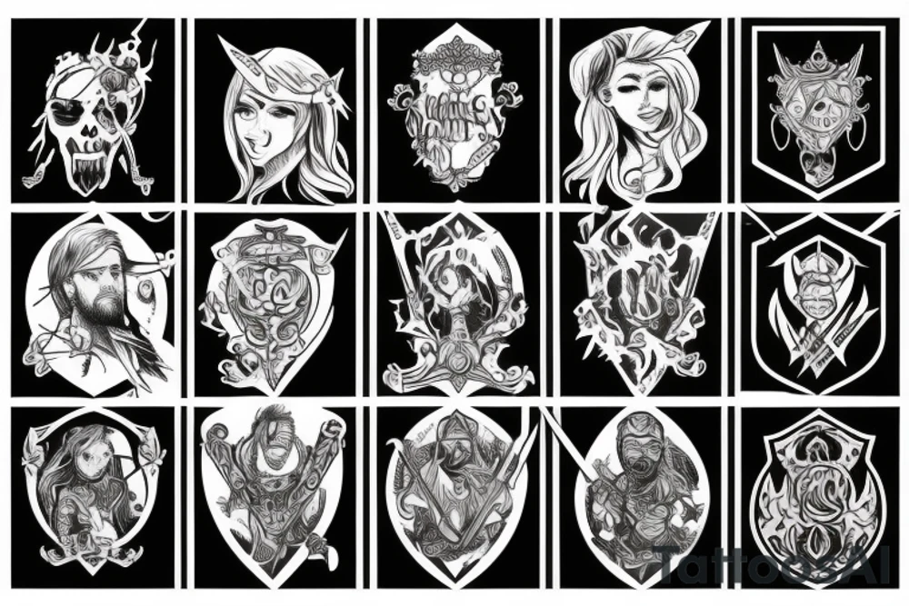 King slayer tattoo idea
