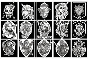 King slayer tattoo idea