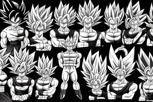 Dragon ball z tattoo idea