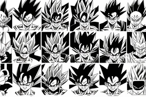 Dragon ball z tattoo idea