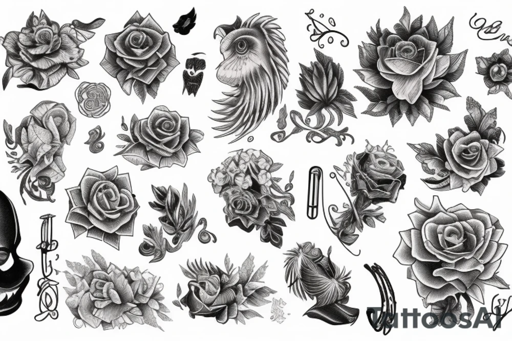 american traditional tattoo idea